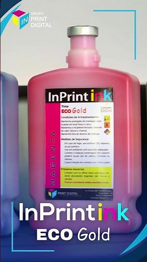 InPrint Ink Eco Gold - Cores que impressionam, durabilidade que conquista!