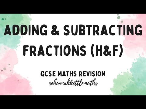 Adding and Subtracting Fractions (Mixed Numbers) | GCSE Maths Revision | Higher & Foundation