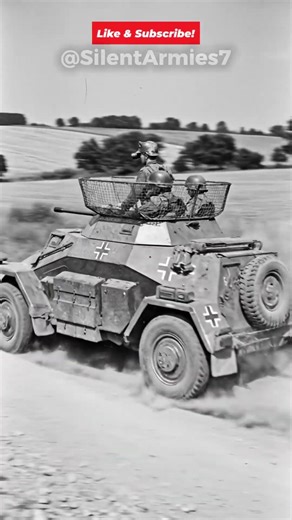 The Fast Scout Vehicle of WWII Sd Kfz 222 🇩🇪 #shorts