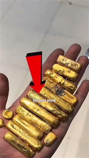 We Collected 1 Year of Gold Dust… This Is What We Got 😳. #amazing #mindblown #unexpected #viral