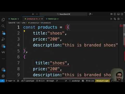 React JS | Dynamic Props Data | Router DOM Intro | Class 33 | SMIT WMA Batch 18