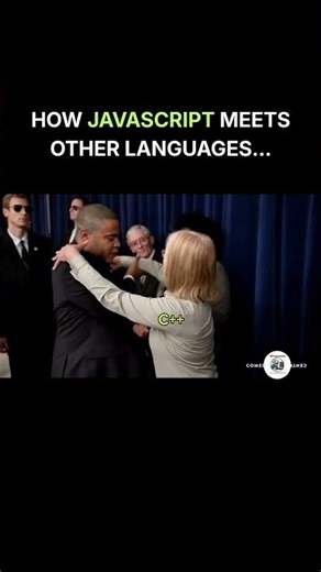 JavaScripts meets other languages #funny #programming #sarcasm #memes #hilarious