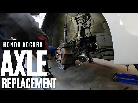 Axle Replacement 2008 - 2012 Honda Accord Passenger side 2.4 How to DIY