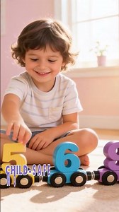 Number Train Set 🚂 | Magnetic Learning Fun for Kids!