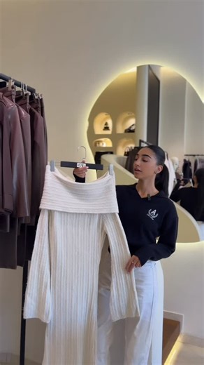 GAL on Instagram: "Elevating an off-shoulder moment with a tailored coat because confidence is the best accessory✨ Available in store & online @gal.butik"