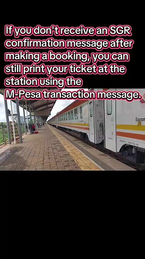 Book Your SGR Train Tickets Easily