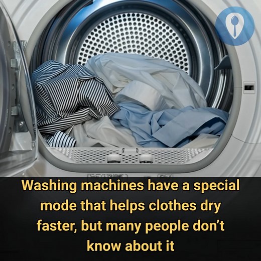 1M views · 1K reactions | Washing machines have a special mode that helps clothes dry faster | Feedy | Facebook