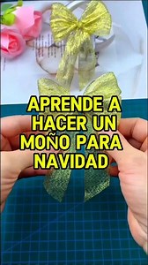 12K views · 111 reactions | Tutorial Moño Para Navidad  Desde...