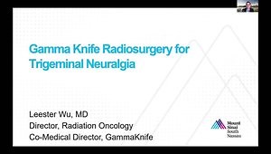 Management of Trigeminal Neuralgia
