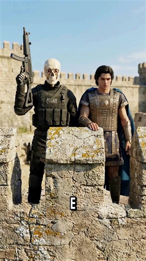 E se você participasse da GUERRA DE TROIA!#3danimation #3d #curiosidades