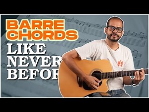 Barre Chords Made Easy | Beginner Guitar Guide to Play Any Song