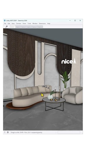 Turn a simple image into a clean 3D model — directly inside SketchUp. #3dmodeling #nicetower #art