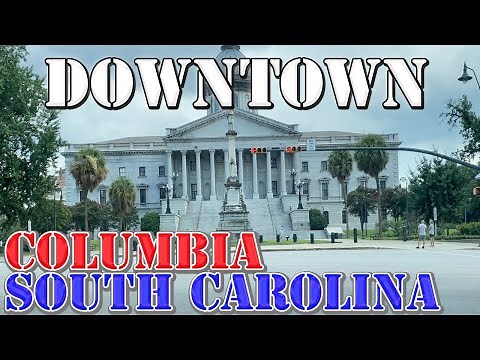 Columbia - South Carolina - 4K Downtown Drive