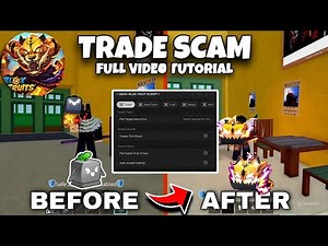REAL TRADE SCAM SCRIPT 2025 | Blox Fruits