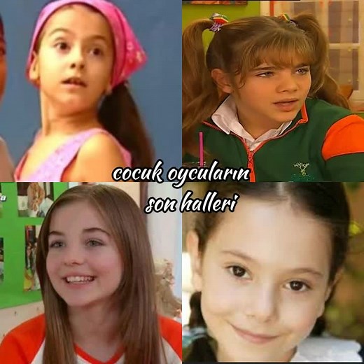 Cocuk Oycularin Son Halleri ve Dizi Oyunculari