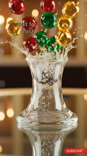 Glass Volcano Erupts Apples 😳 So Satisfying ASMR 🍎🌋 #asmr #animation #satisfying #relaxing #funny