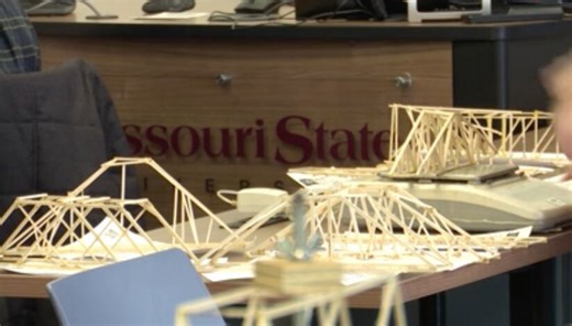 Ozark chapter of Missouri Society of Professional Engineers hosts annual student bridge-building contest