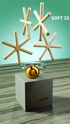 0% vs 100% satisfying softness physics simulation sphere collision #relax