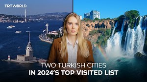 Two Turkish cities have captured global attention, making the 2024 most visited cities list. TRT World's AI presenter highlights Türkiye's charm as a global tourist hotspot thanks to its unique blend of history, culture, and breathtaking scenery. | TRT World