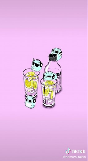 Lemon Soda Quartet Blue Ham Ham Icon and Artwork Collection