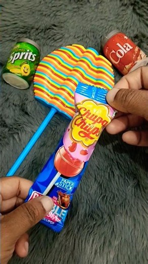 Chupa Chups Bubble Gum Lollipop 🍭💥 | Sweet Surprise Inside!