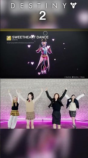 FIFTY FIFTY CUPID dance emote in DESTINY 2 — Destiny 2