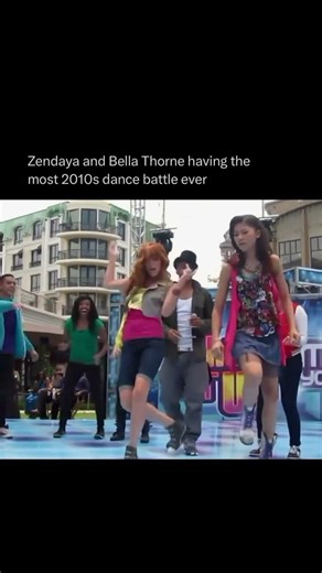 Zendaya and Bella Thorne having the best 2010’s dance battle ever 💃🏻👯 #zendaya #bellathorne