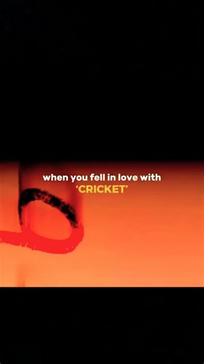 When U Fell In Love With Cricket 🏏❤️ #cricket #cricketlover #cricketshorts #viral #trending #fyp