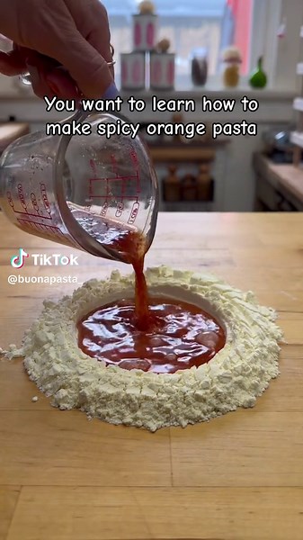 Spicy Orange Aleppo Pepper Semolina Pasta Recipe