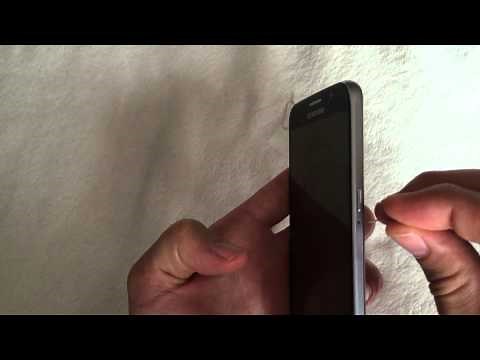 Samsung Galaxy S6 (Edge): How to Insert / Remove Sim Card
