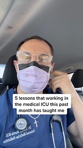 18K views · 209 reactions | Five lessons working in the medical ICU has taught me…. PART 1 #LearnOnTikTok #tiktokpartner #icu #medicalicu #vaccinessavelives | Dr. Tommy Martin | Facebook