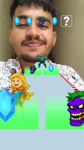 Diamond vs villain 🦹‍♀️ #noads #filterchallenge #challenge