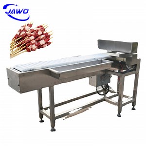 [Hot Item] Meat Skew Wearing Machine Kebab Skewer Machine for Sale