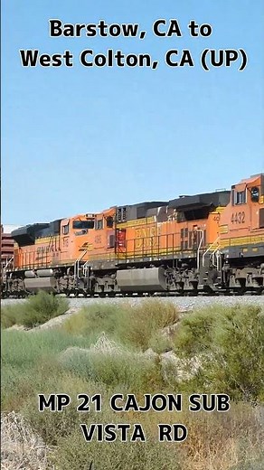BNSF 8074 WB H BARWCL Barstow, CA to West Colton, CA UP 8-17-2024