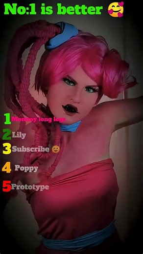 Ranking the best poppy playtime cosplay 🥰 😉😜😜
