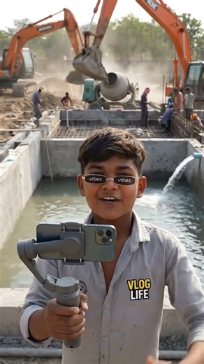 swimming pool construction block 🥰💪