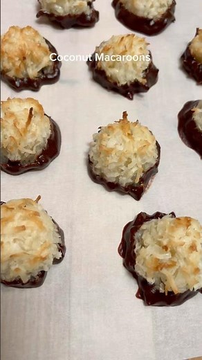 Coconut macaroon recipe!!! #recipe #macroon #coconut