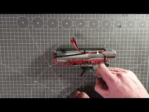 3D printed microswitch trigger for standart V3 gearbox - OVERVIEW