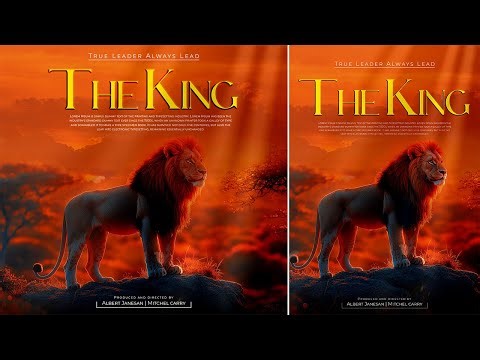 How to Design a Movie Poster in Photoshop (Cinematic Poster Tutorial)