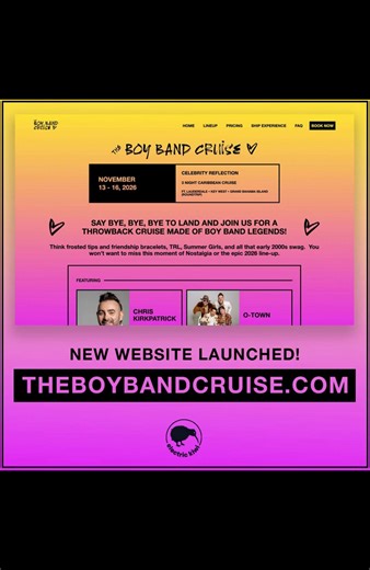 Join The Boy Band Cruise 2026!