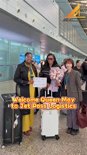 Jet-Pass Logistics on Instagram: "✨WELCOME QUEEN MAY TO JET PASS LOGISTICS💙🎉 More information: https://www.jet-pass-express.com/ Whatsapp: +86 18520050299 📩 Need reliable China-Africa logistics? DM us! #JetPass #seafreight #airfreight #fcl #africa #nigeria #ghana #ivorycoast #CôtedIvoire #guangzhou #yiwu #shipping #aircargo #jumia #cantonfair #alibaba #foshan #trade #Kano #Kumasi #tradefair #accra #Abidjan #Port #logistics #Cameroon #Douala"