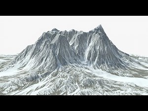 Create Mountain Terrain in Maya 2017 using Displacement Map and Sculpt Tool | Modeling Tutorial 2017