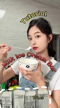 Homemade Ice Cream Tutorial: Make Delicious Ice Cream Easily After Finding Yours Stolen #cooking