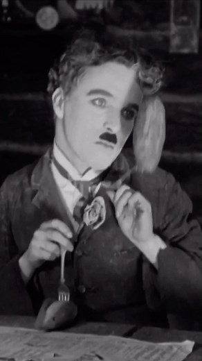 Classic Hollywood Fans on Instagram: "The Bread Roll Dance 稜✨ The great Charlie Chaplin performing a tabletop ballet in THE GOLD RUSH (‘25)."