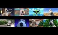 Mix of 8 videos from youtube : backkom series 4 all at once 1 (cartoon movie world version)