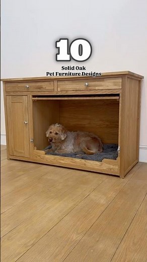 Inspiration: 10 Solid Oak Pet Furniture Designs