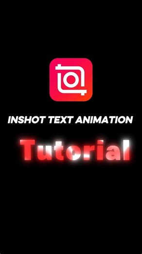 InShot Text Animation👉 Tutorial #shorts #editing