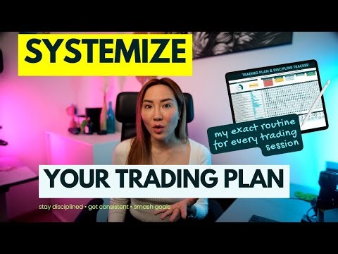 How To Create A Trading Plan You'll Actually Follow (Get Consistent & Achieve Your Trading Goals!)