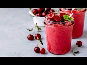[Recipe #82] - How to Make Cherry Smoothie - A Delicious and Healthy Drink