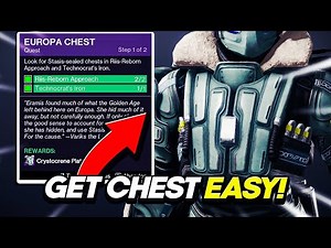 HOW TO COMPLETE EUROPA CHEST QUEST! FAST & EASY | DESTINY 2 BEYOND LIGHT